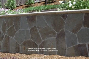 Connecticut-Bluestone-Green-Brown-Flagstone-with-a-Pre-Cast-Concrete-Cap 